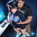 婦人警官もの（1/3）｜いきなり羽交い絞めバック 2枚目