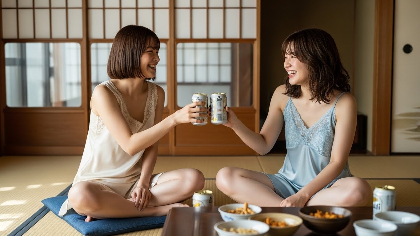 女子飲み