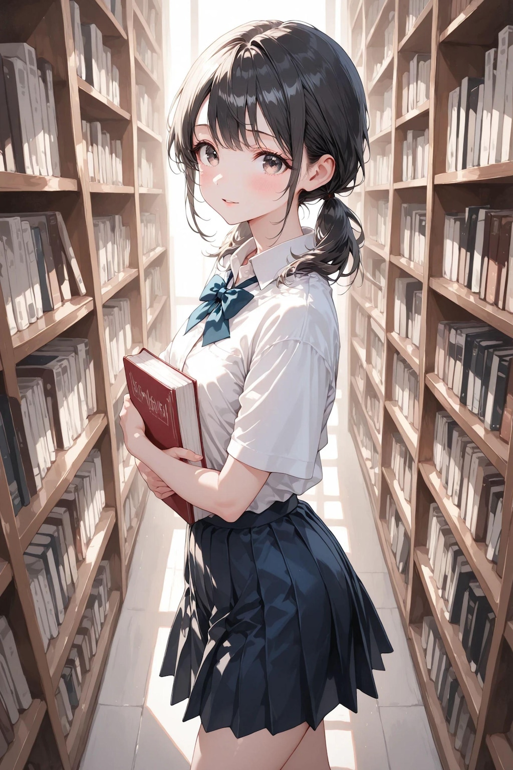 陽菜と図書室
