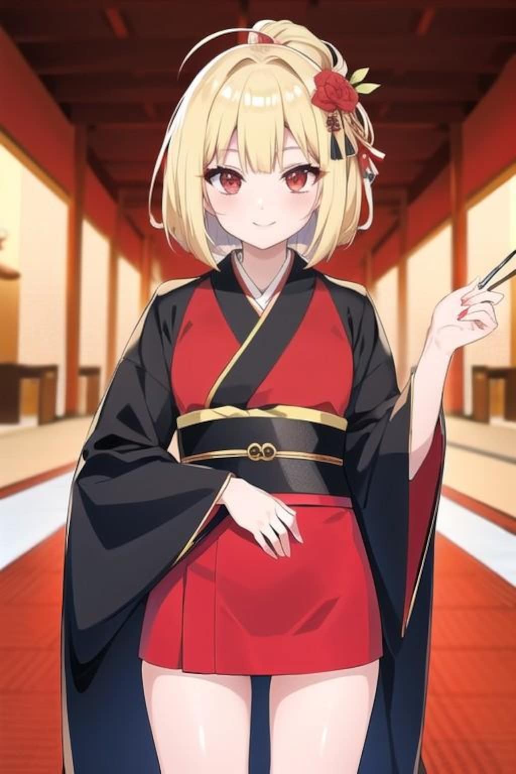 リコリス・リコイル（先生、着物短くない。）