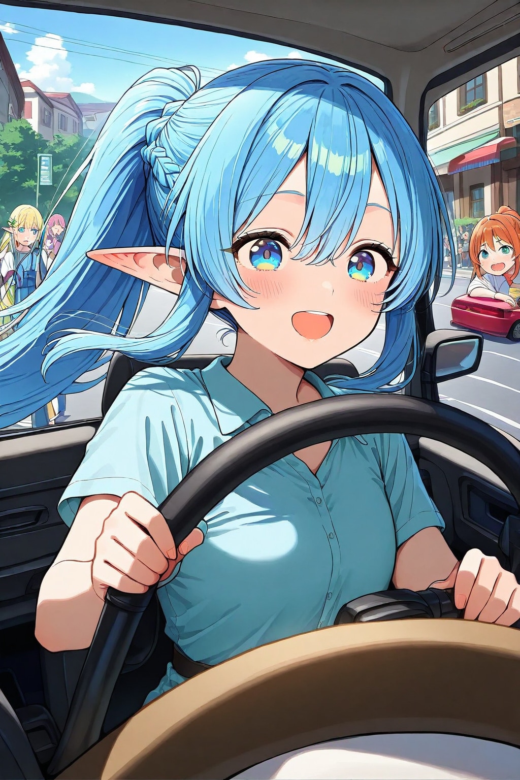 今日も楽しいドライブです