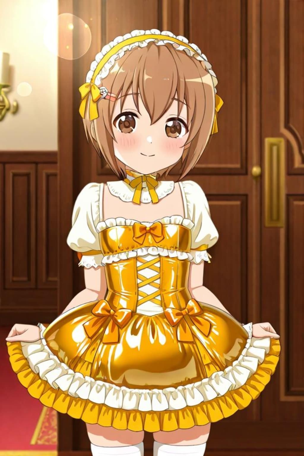 みなみけ　マコちゃん　ロリータファッション2