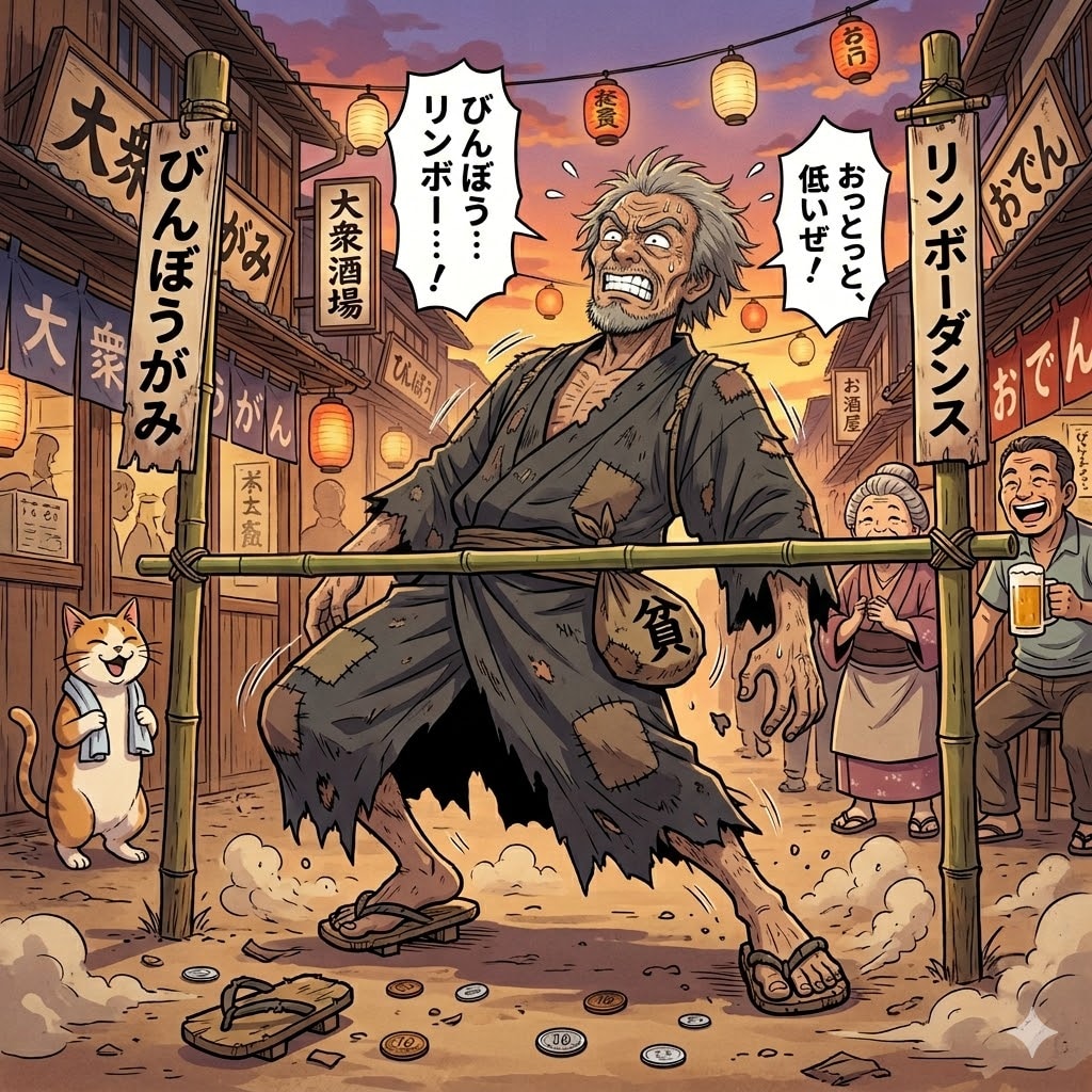 貧乏ダンス（リンボーダンス）