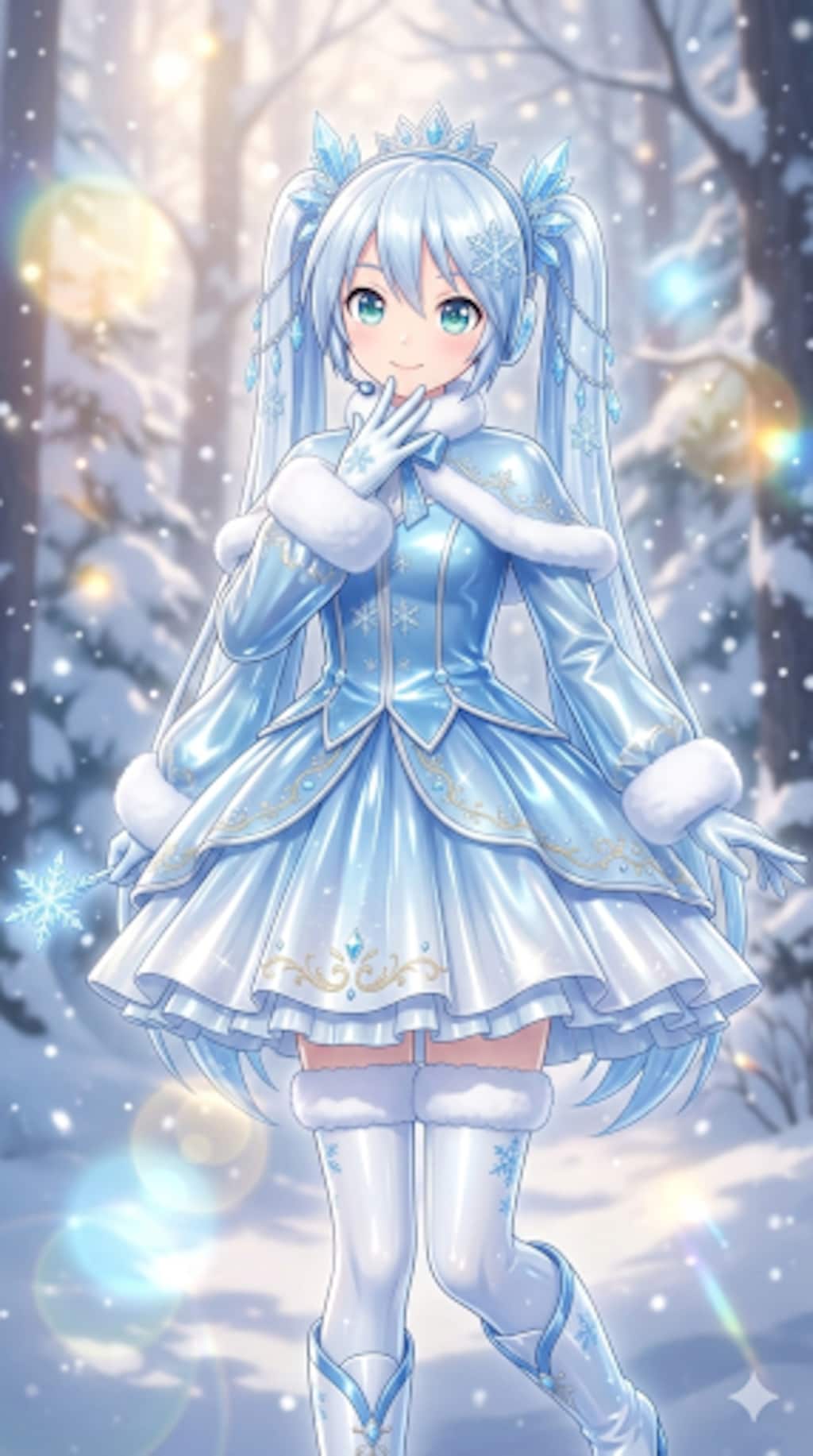 VOCALOID　雪ミク