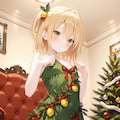 🍋ちゃん、クリスマスツリーになる 4枚目