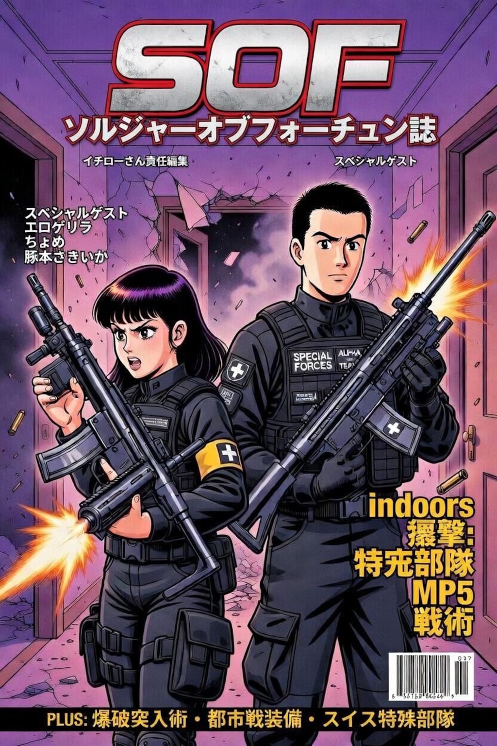 マガジン雑誌　ステアーAUG八月