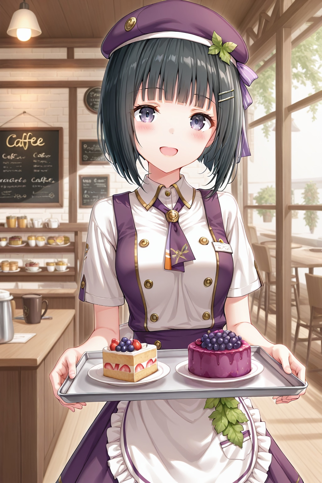 妹ちゃん✨カフェへようこそ‼️🥰☕️✨６１ | の人気AIイラスト・グラビア