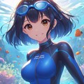 水中に咲く花 5枚目