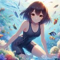 水中に咲く花 6枚目