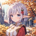 晩秋のエルフ姫 2枚目