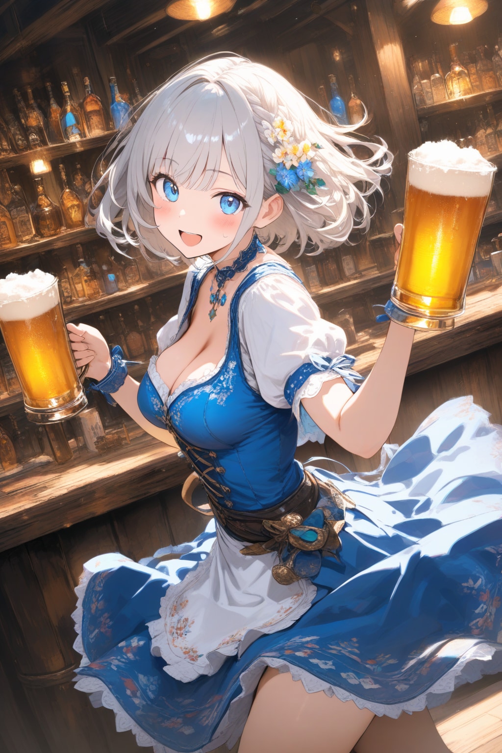 生中お待ちぃ！ | の人気AIイラスト・グラビア