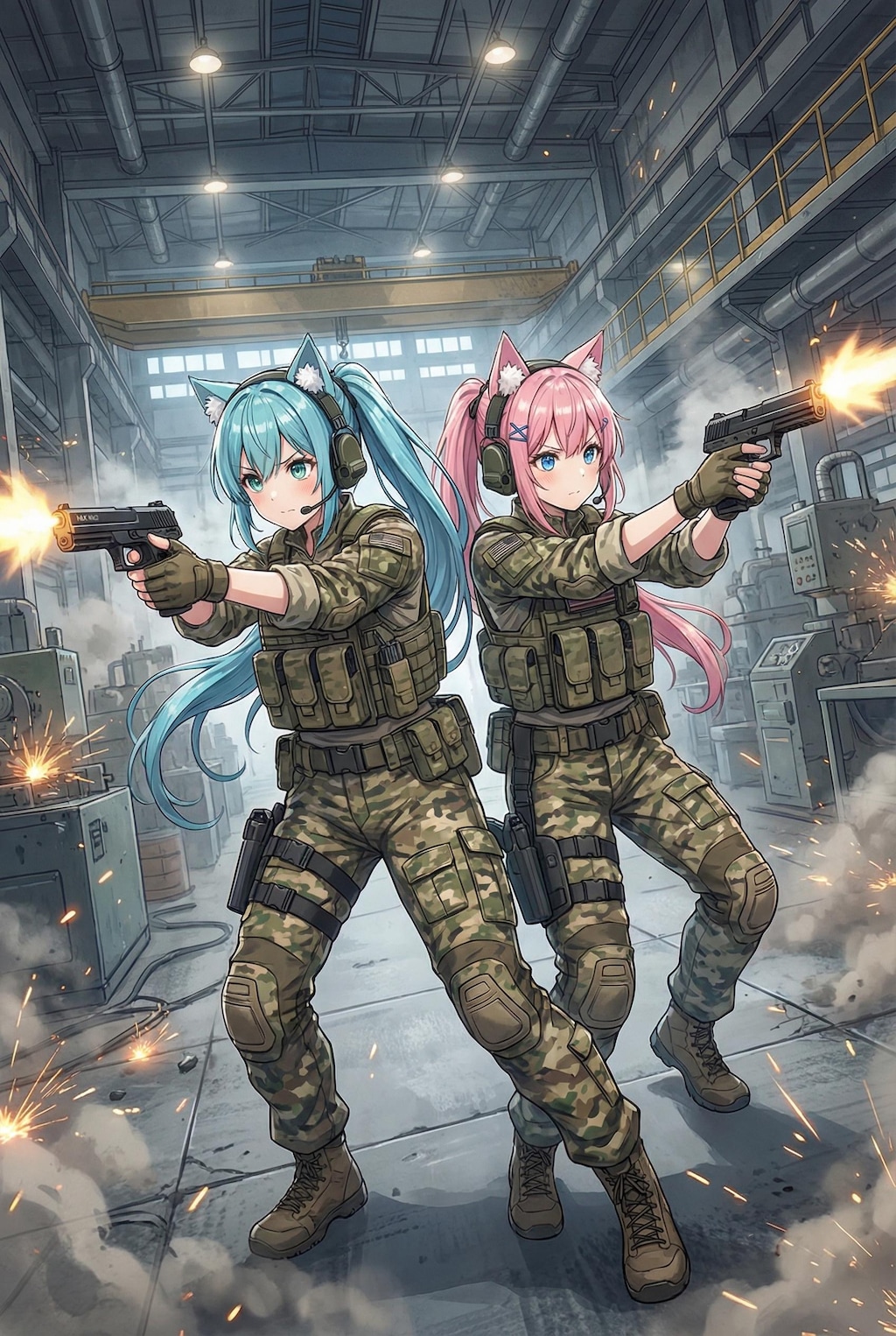 オリジナル映画「猫耳特殊部隊 BLACK CATS」💥💥💥