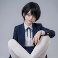 AI女子高生　星野かずみちゃん　グラビア① 2枚目