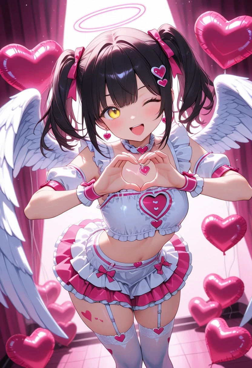 ハートアイドル天使ちゃん | の人気AIイラスト・グラビア