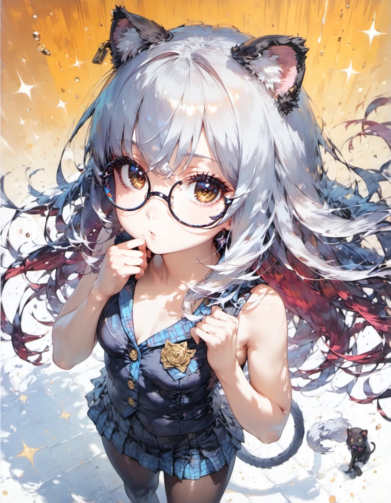 Curiosities of the Silver Feline | の人気AIイラスト・グラビア