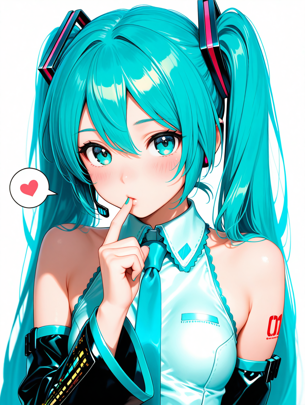 甘えるミクさん