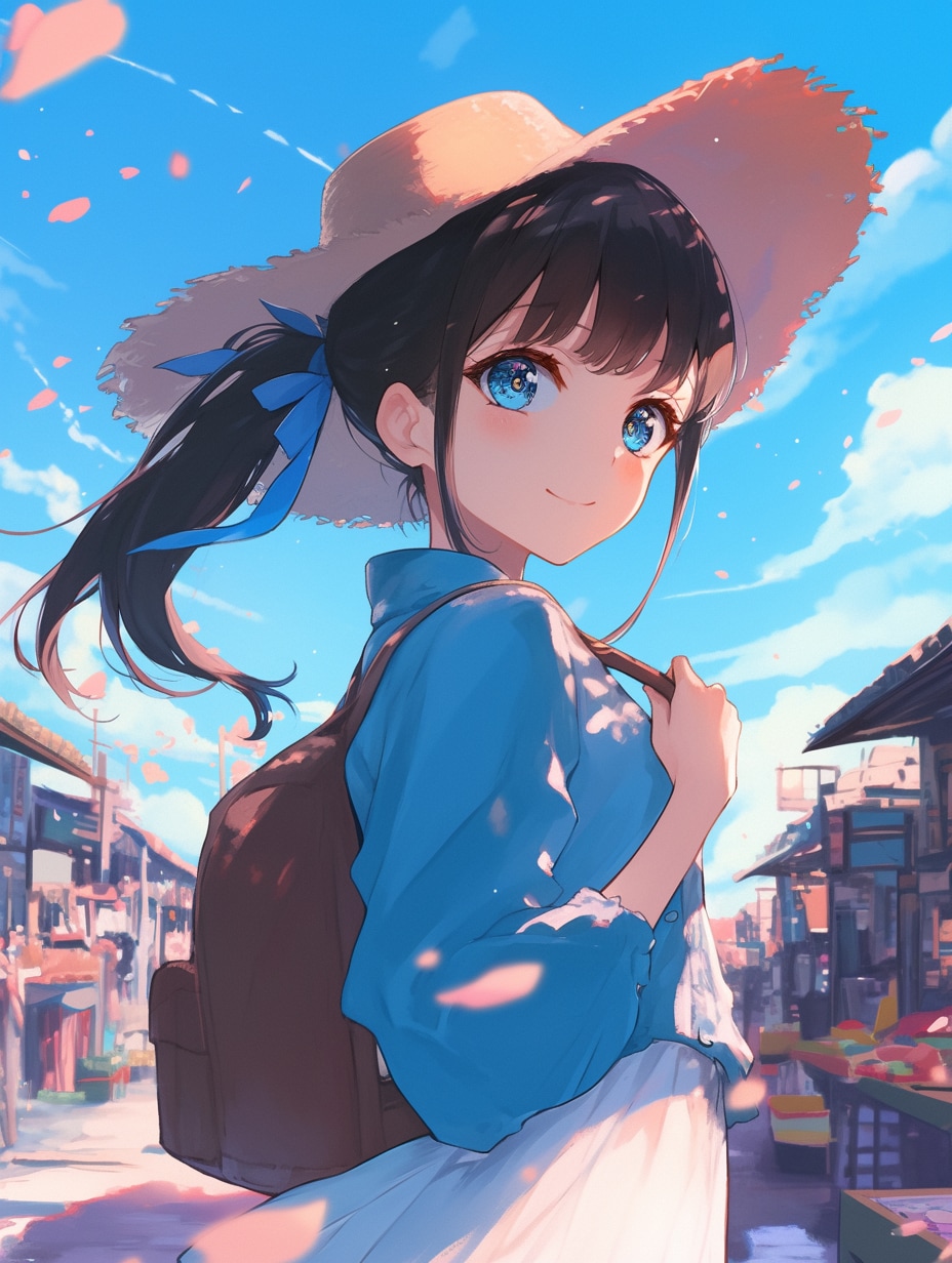 旅する少女100 | の人気AIイラスト・グラビア