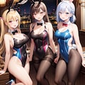 バニーガール＋競泳水着 3枚目