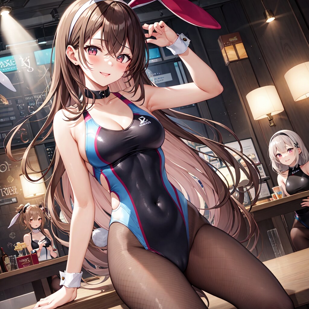 バニーガール＋競泳水着
