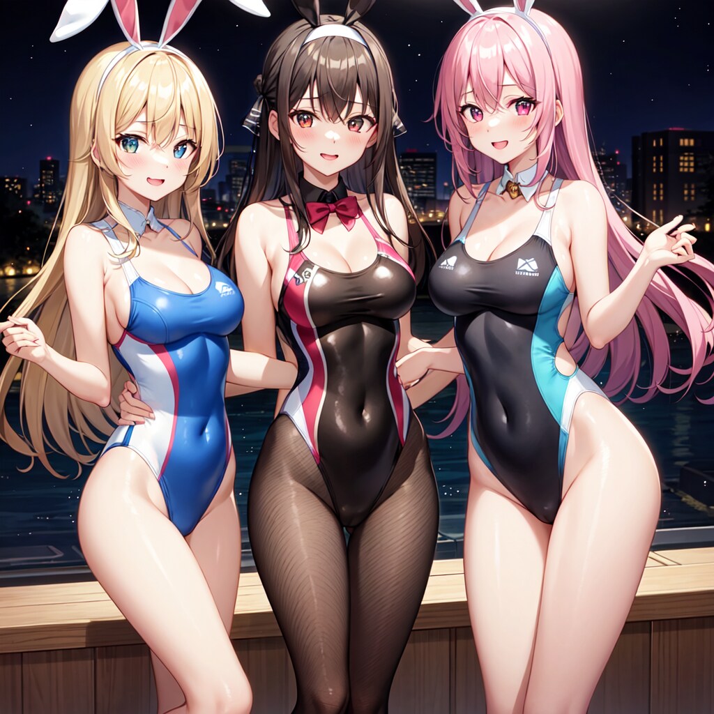 バニーガール＋競泳水着