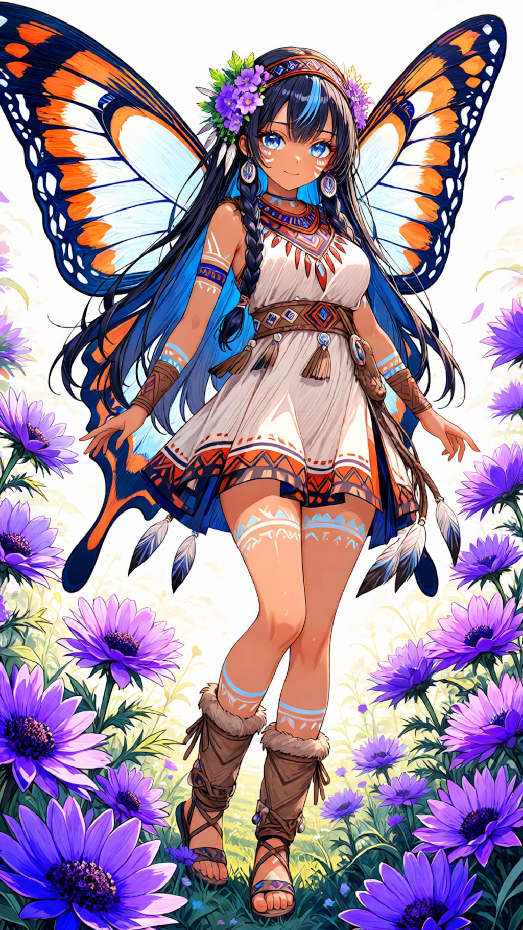 Aponi - the Swallowtail Butterfly Girl