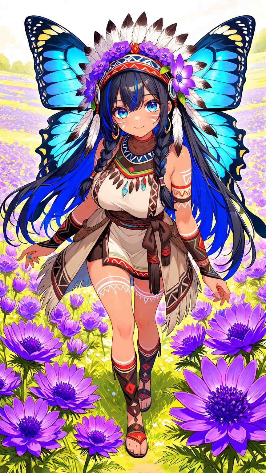Aponi - the Swallowtail Butterfly Girl