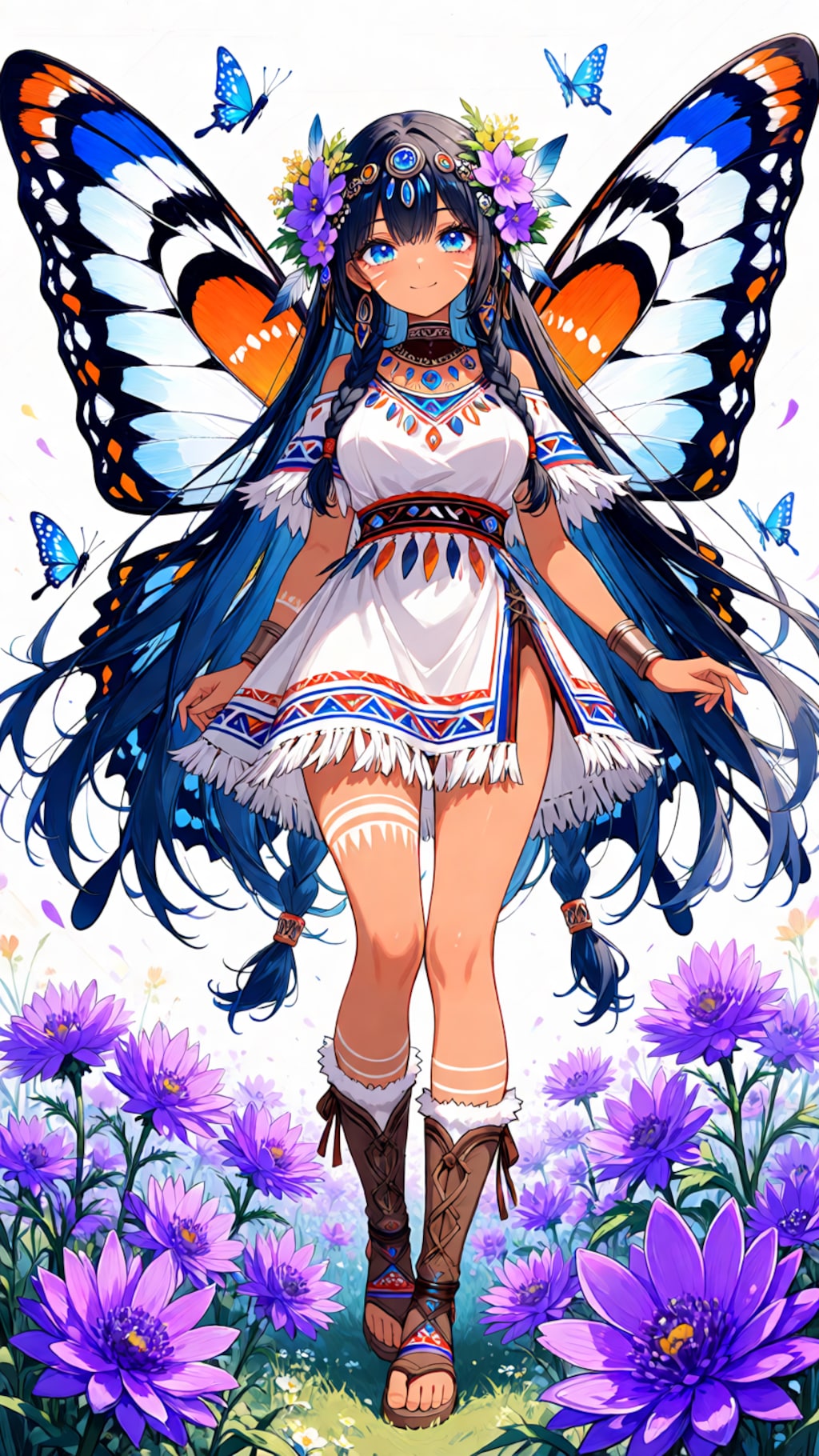 Aponi - the Swallowtail Butterfly Girl