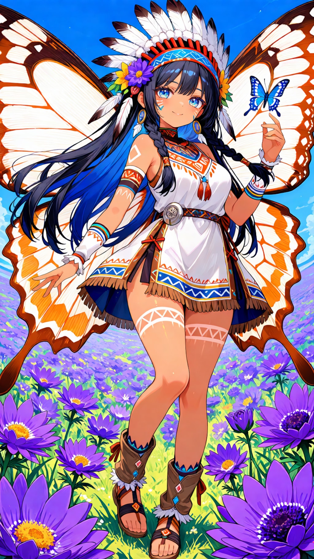 Aponi - the Swallowtail Butterfly Girl