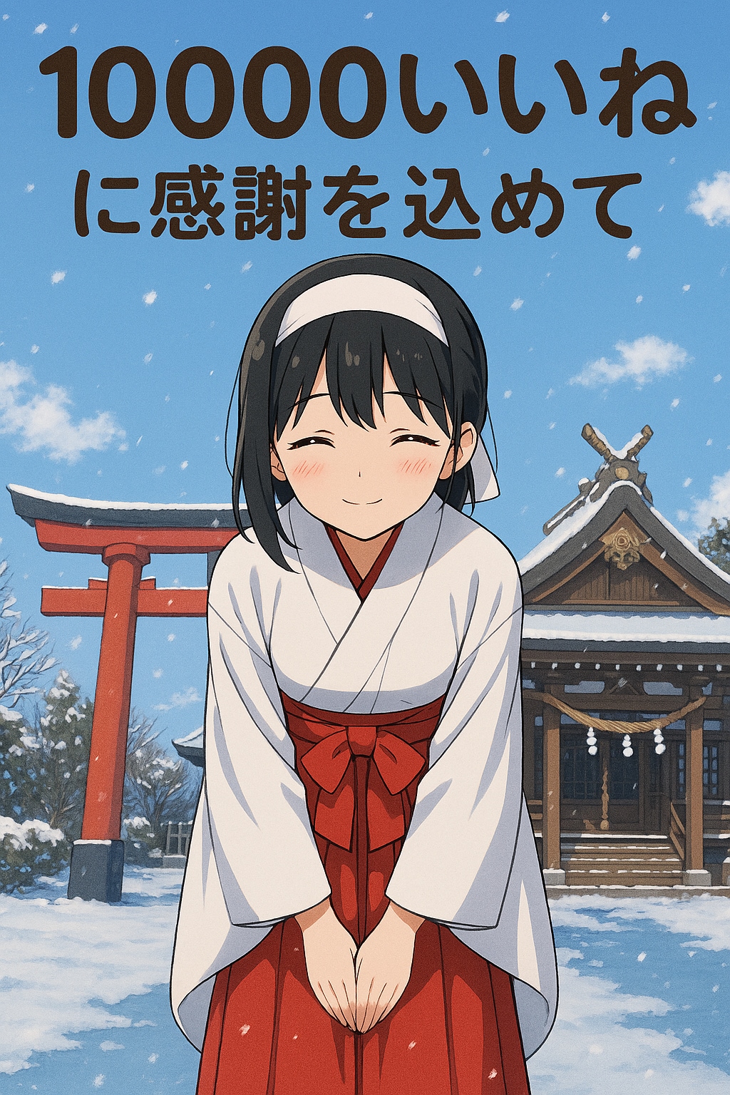 10,000いいねに心から感謝します～Copilot編～