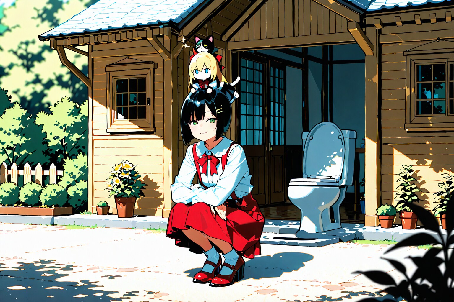 イベントは終わったけど【妖怪の花子さん】　　　　　（ PHOENIX） | の人気AIイラスト・グラビア