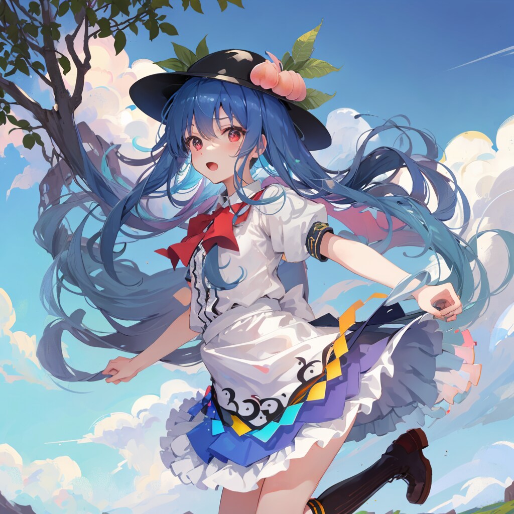 東方の比那名居天子ちゃん