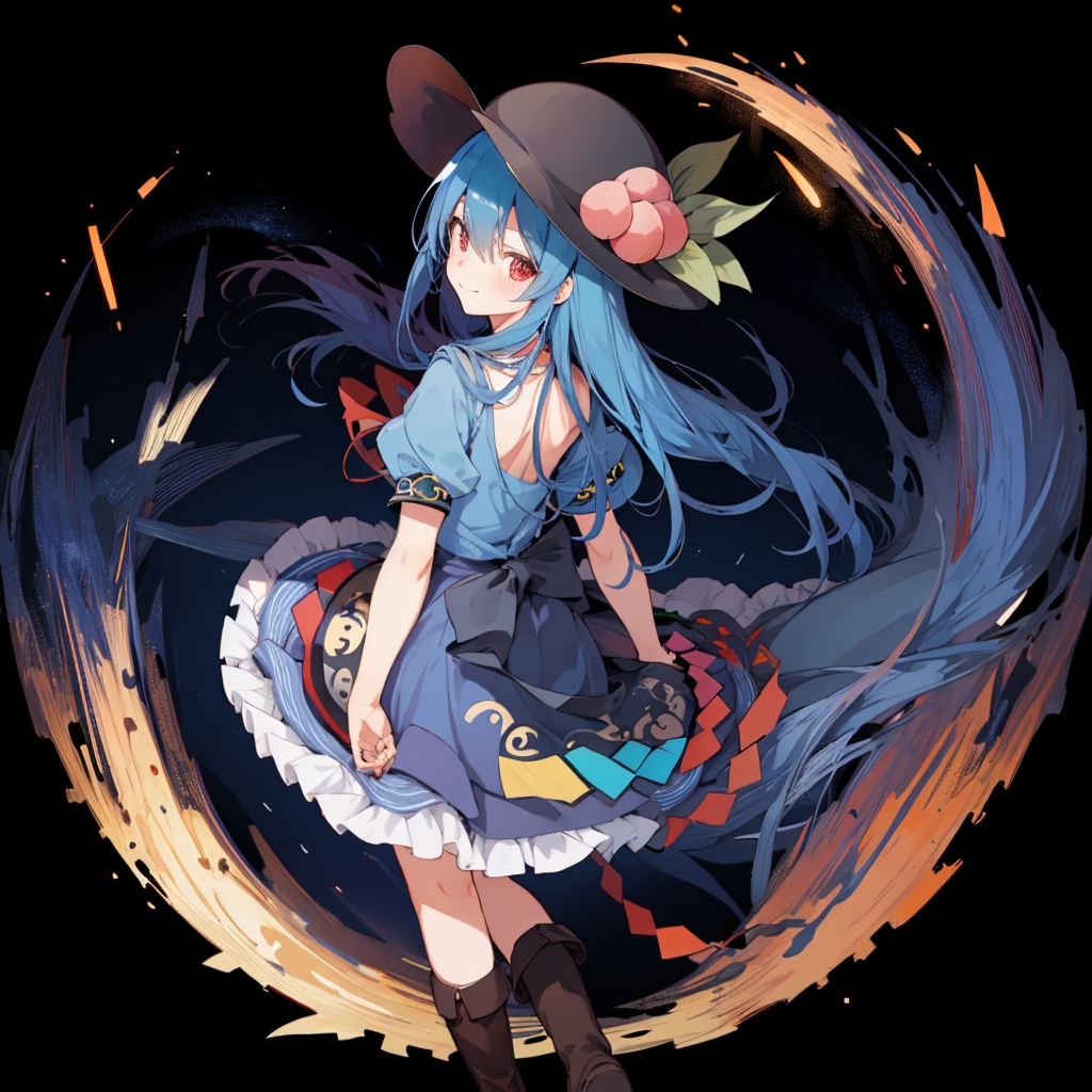 東方の比那名居天子ちゃん