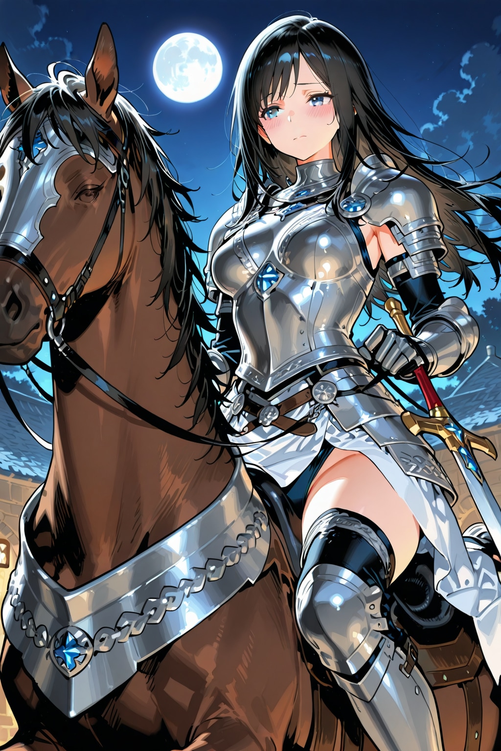 馬に乗って古代ローマの町を訪ねる葵さん