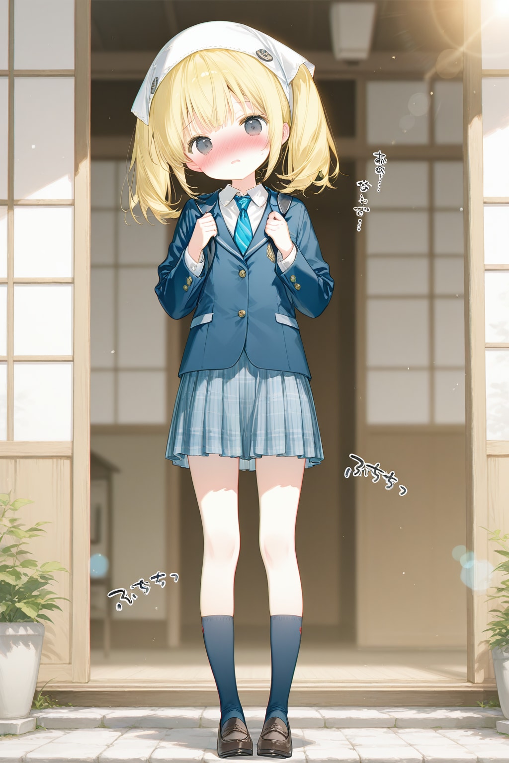 ブレザー制服エマちゃん | の人気AIイラスト・グラビア