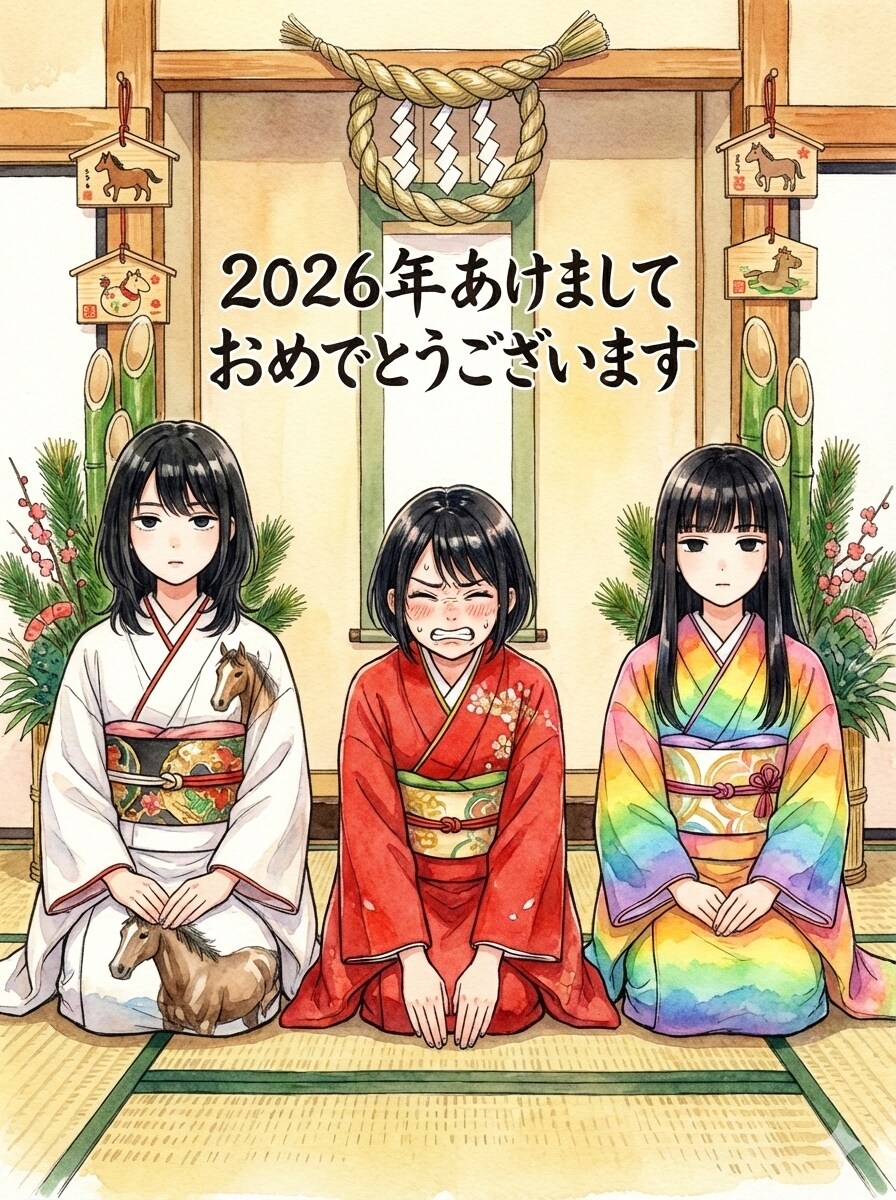 改めて明けましておめでとうございます