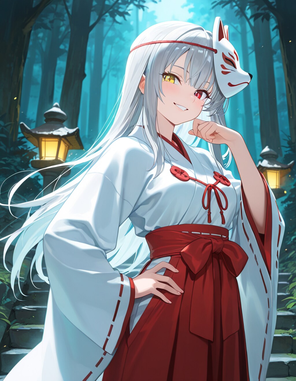 小悪魔巫女さん