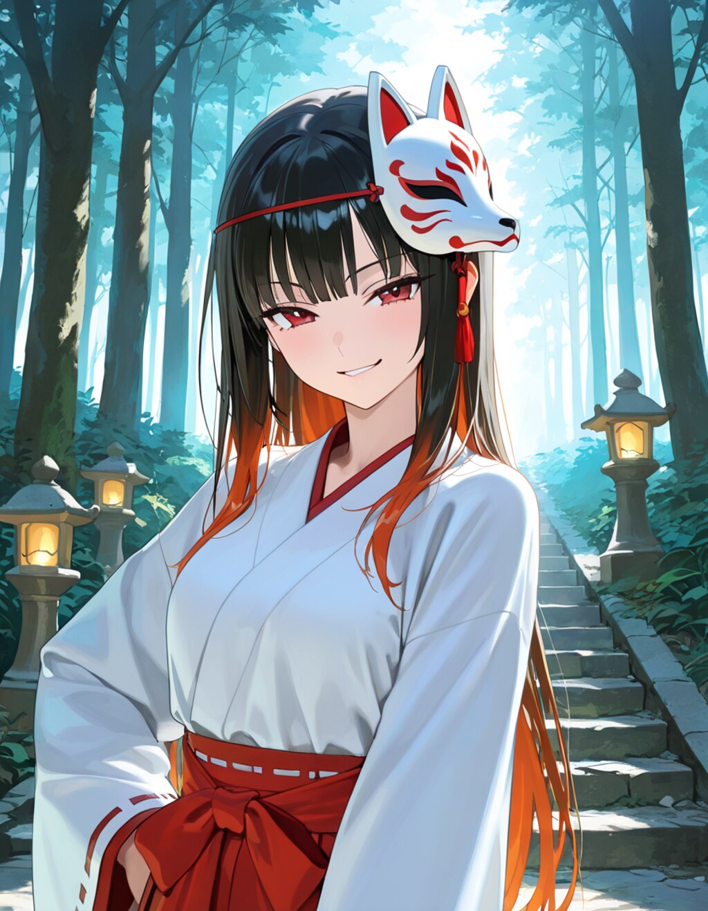 小悪魔巫女さん