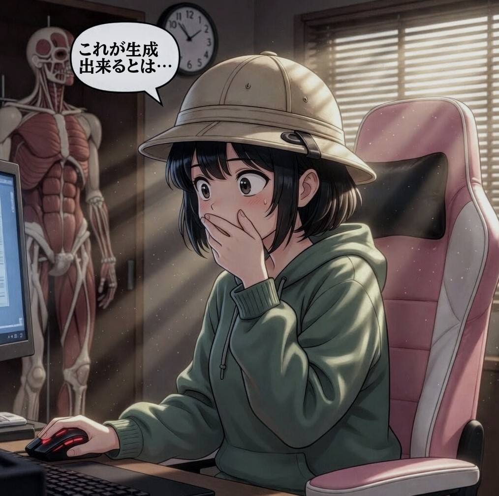 プロンプトを書いたのは自分なのに。