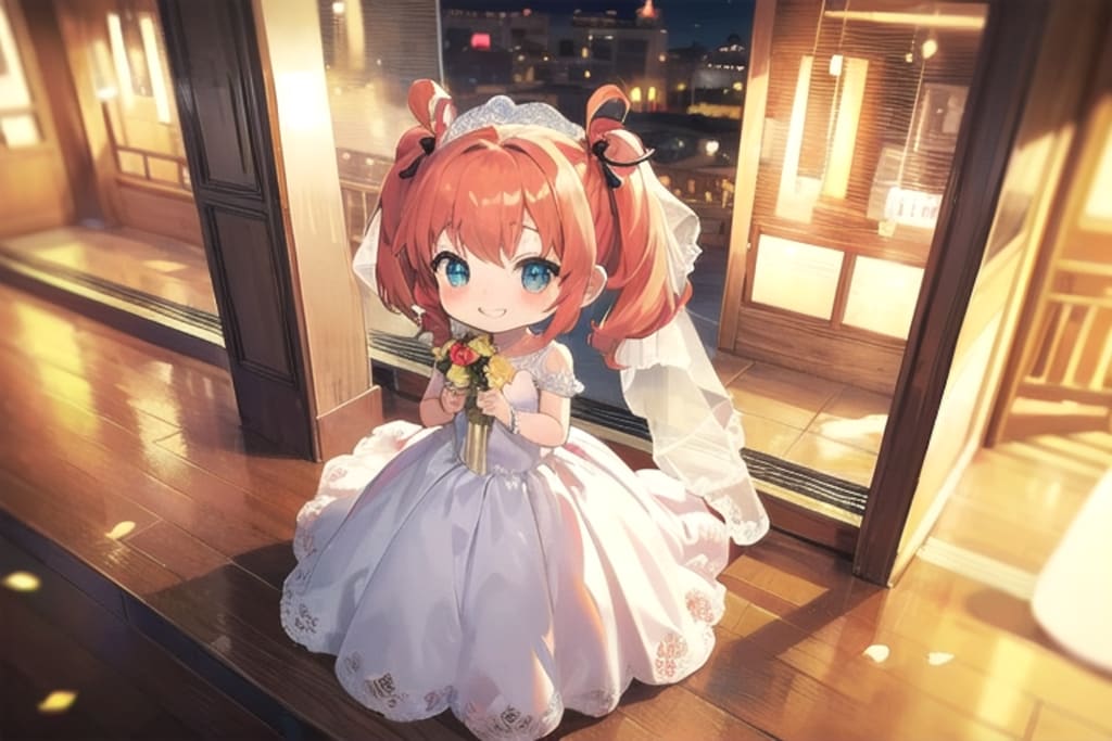 ウェディングちびちゃん。