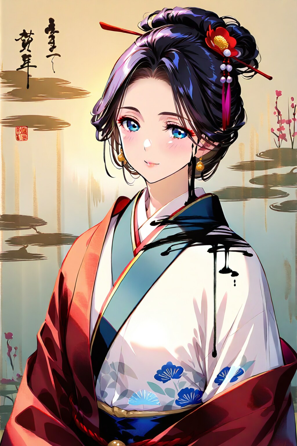 何故か年賀ぽく