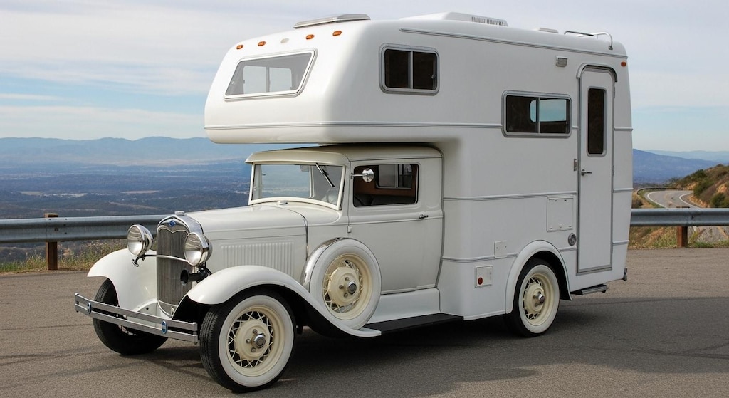 クラシックカーキャンピングカー