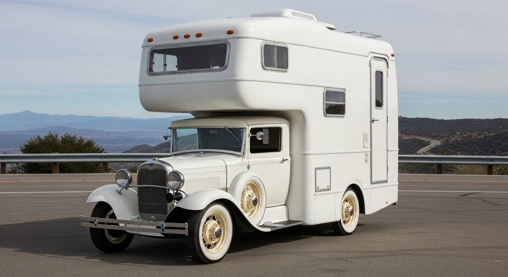 クラシックカーキャンピングカー