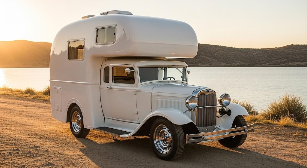 クラシックカーキャンピングカー