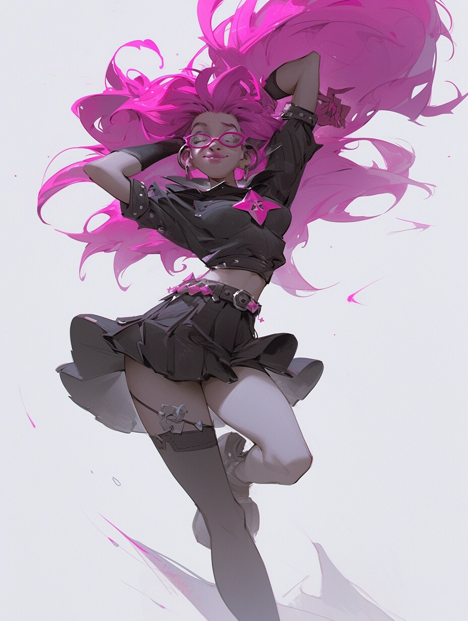 Heavy metal magical girl