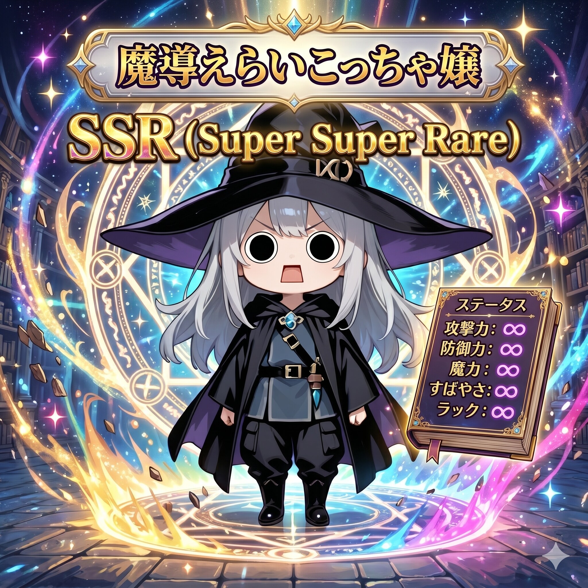 SSR魔導士えらいこっちゃ嬢 | の人気AIイラスト・グラビア