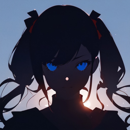 ツインテール教の旗