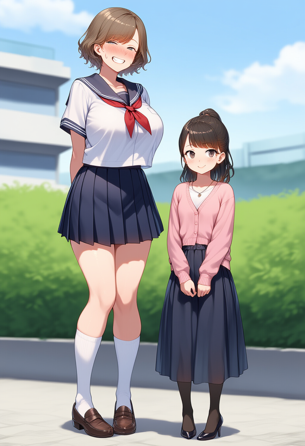 母と娘が思ってたのと逆だった