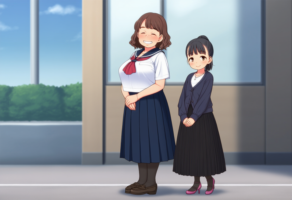 母と娘が思ってたのと逆だった