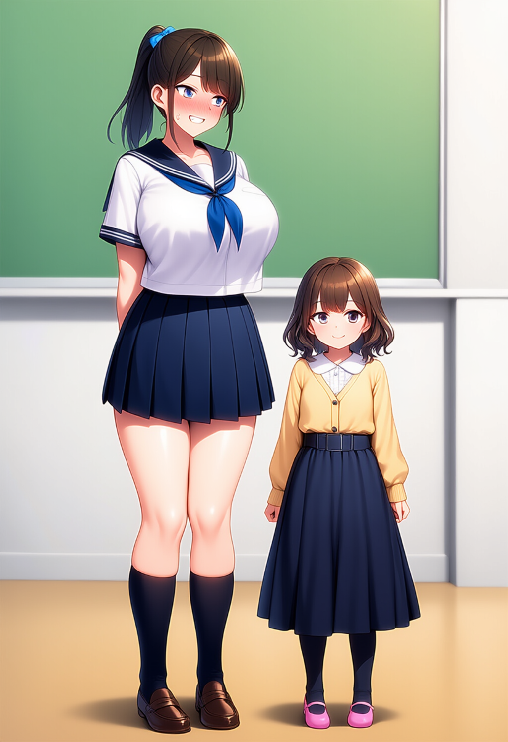 母と娘が思ってたのと逆だった