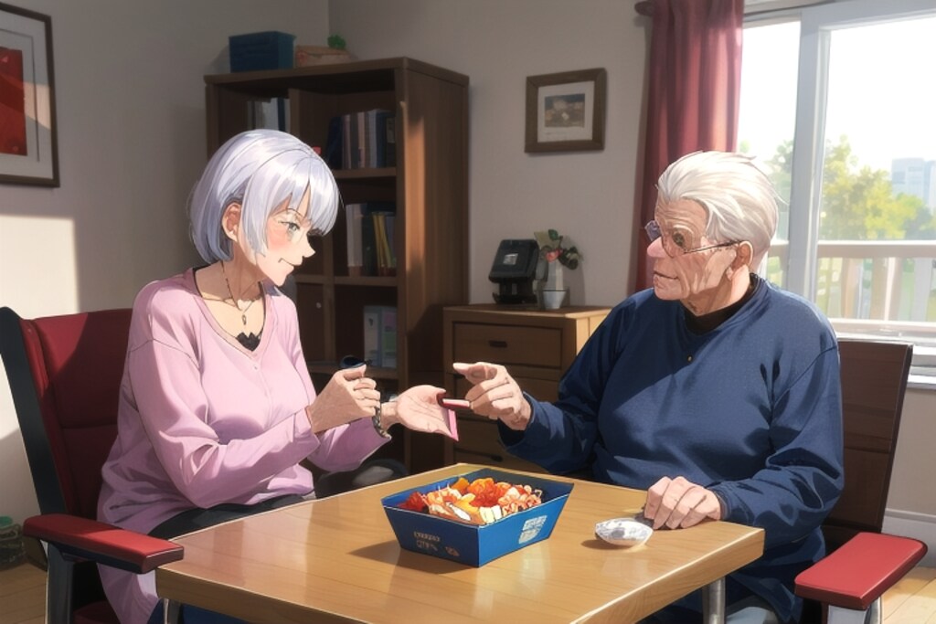 孫たちからの贈り物